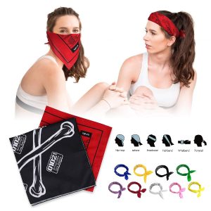 22" Full Color Sublimated Face Covering Bandana