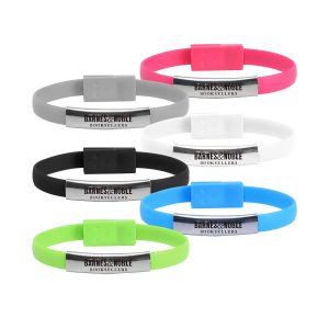 Promotional Silicone USB Charging Bracelet