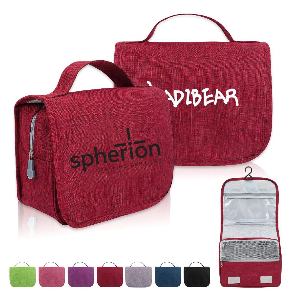 Travel Hanging Toiletry Kit Bag Geo Promos