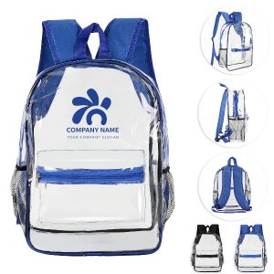 Clear PVC Stadium Backpack