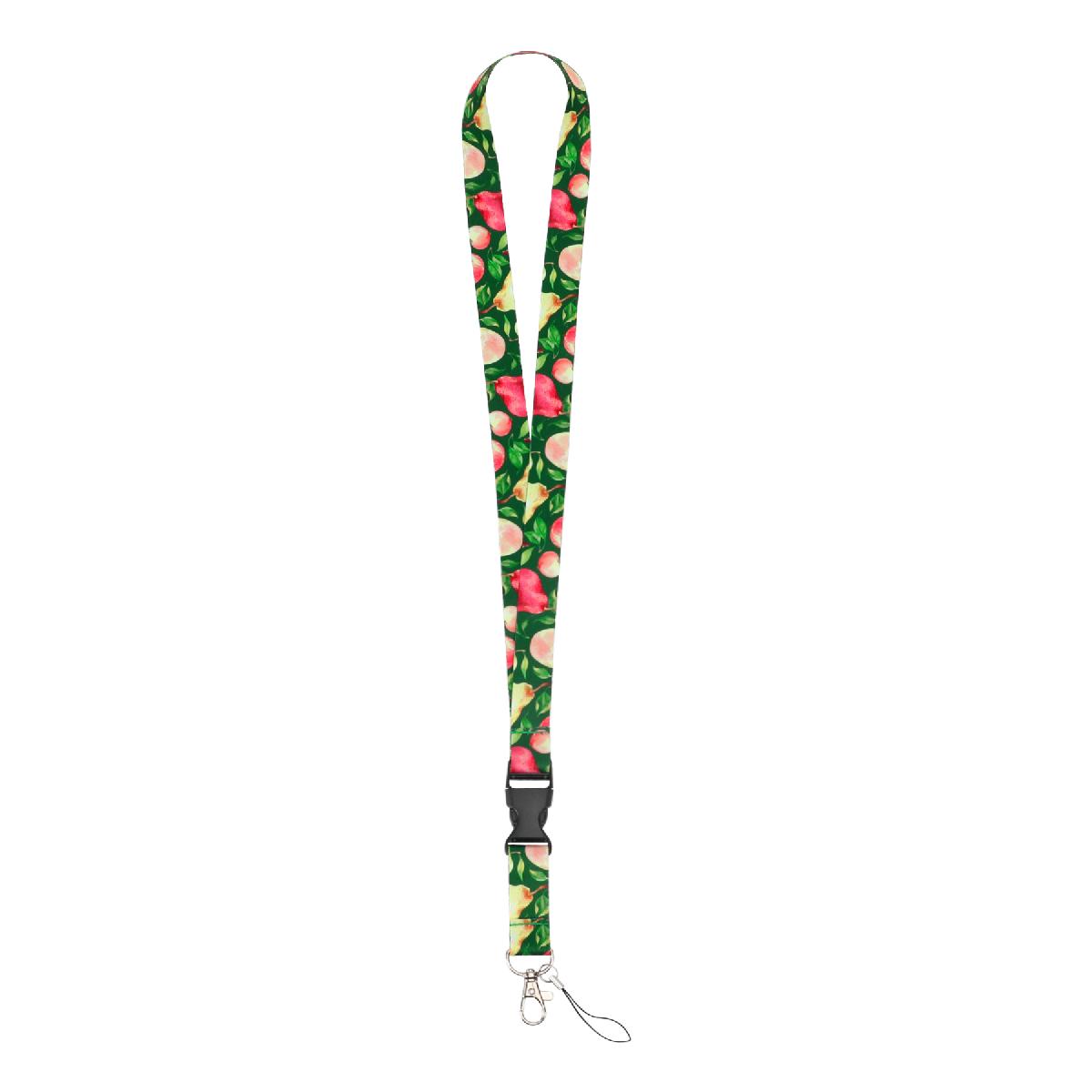 3/4″ Full Color Dye Sublimated Lanyard w/ Lobster Hook & Phone Strap ...